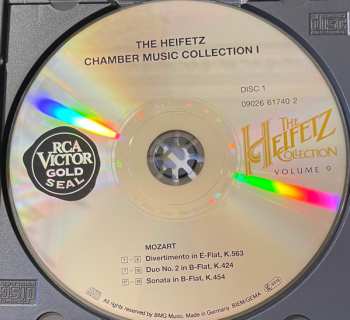 2CD/Set di cofanetti Edvard Grieg: The Heifetz Chamber Music Collection I