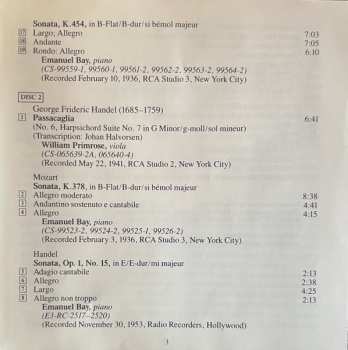 2CD/Set di cofanetti Edvard Grieg: The Heifetz Chamber Music Collection I