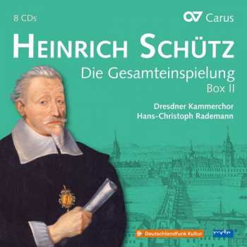 8CD/Set di cofanetti Heinrich Schütz: Die Gesamteinspielung, Box II