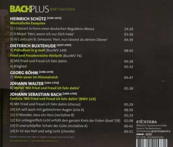 CD Johann Sebastian Bach: Musikalische Exequien / Mit Fried Und Freud Ich Fahr Dahin