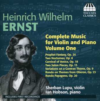 CD Ian Hobson: Complete Music For Violin And Piano Volume One