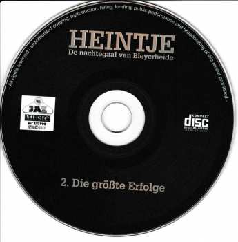3CD/Set di cofanetti Heintje: De Nachtegaal Van Bleyerheide - Het Allerbeste, Die Größte Erfolge, The Best Of All