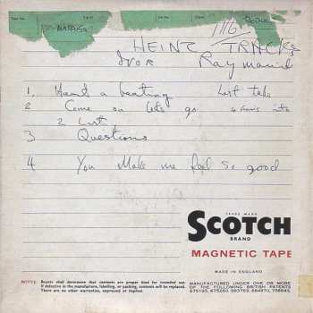 5CD/Set di cofanetti Heinz: The White Tornado (The Holloway Road Sessions 1963-1966)