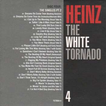 5CD/Set di cofanetti Heinz: The White Tornado (The Holloway Road Sessions 1963-1966)