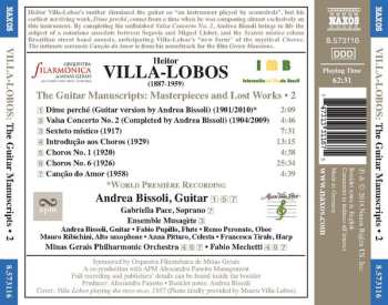 CD Heitor Villa-Lobos: The Guitar Manuscripts: Masterpieces and Lost Works - 2