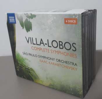 6CD/Set di cofanetti Heitor Villa-Lobos: Complete Symphonies