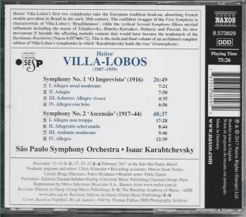 6CD/Set di cofanetti Heitor Villa-Lobos: Complete Symphonies
