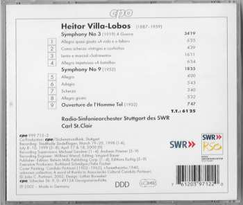 7CD/Set di cofanetti Heitor Villa-Lobos: Complete Symphonies