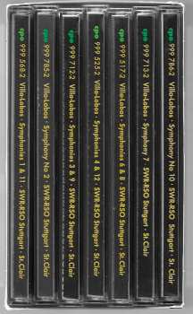 7CD/Set di cofanetti Heitor Villa-Lobos: Complete Symphonies