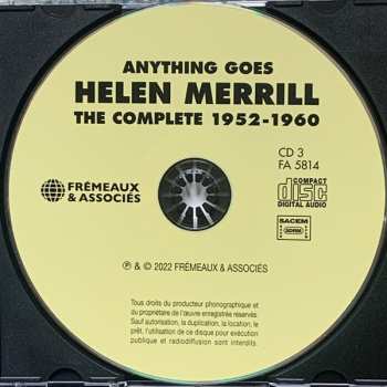4CD/Set di cofanetti Helen Merrill: Anything Goes (The Complete 1952-1960)