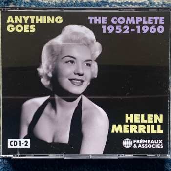 4CD/Set di cofanetti Helen Merrill: Anything Goes (The Complete 1952-1960)
