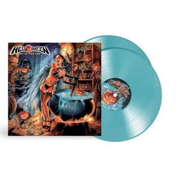 LP Helloween: Better Than Raw (expanded Edition) (turquoise Vinyl)