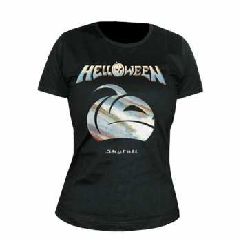 Merch Helloween: Maglietta Donne Skyfall Pumpkin