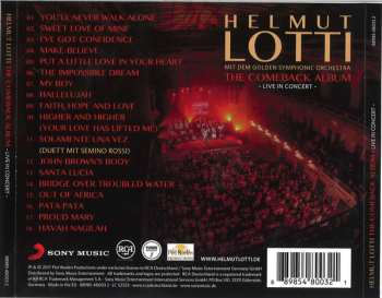 CD Helmut Lotti: The Comeback Album -Live In Concert-