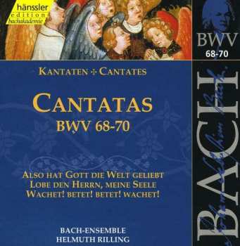 CD Johann Sebastian Bach: Cantatas BWV 68-70