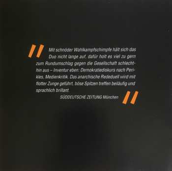 2CD Henning Venske: Inventur