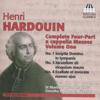 CD St. Martin's Chamber Choir: Complete Four-Part A Cappella Masses Volume One