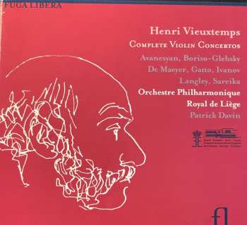 3CD/Set di cofanetti Henri Vieuxtemps: Complete Violin Concertos