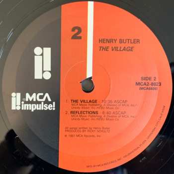2LP Henry Butler: The Village