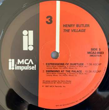 2LP Henry Butler: The Village