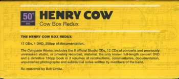 17CD/DVD/Set di cofanetti Henry Cow: The Henry Cow Box Redux: The Complete Henry Cow  50th Anniversary