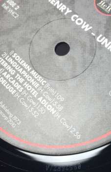 LP Henry Cow: Unrest LTD