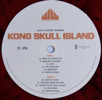 2LP Henry Jackman: Kong Skull Island CLR