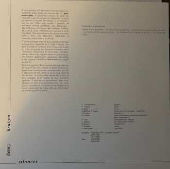 LP Henry Krutzen: Silances