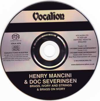 SACD Henry Mancini: Brass, Ivory And Strings & Brass On Ivory