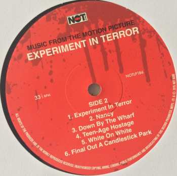 LP Henry Mancini: Experiment In Terror (Music From The Motion Picture)