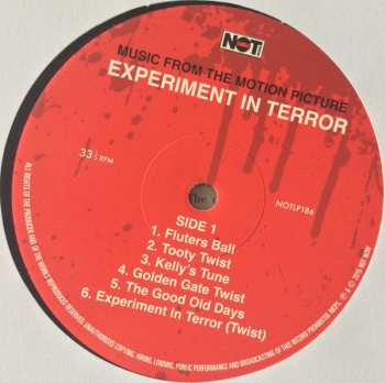 LP Henry Mancini: Experiment In Terror (Music From The Motion Picture)