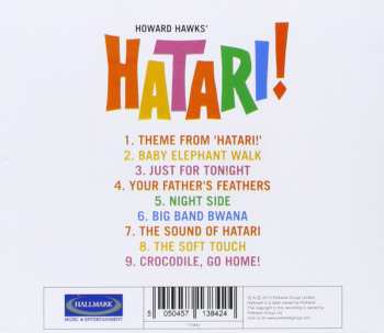 CD Henry Mancini: Hatari! (Music From The Paramount Motion Picture Score)