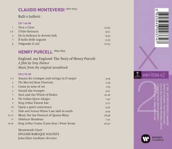 2CD Claudio Monteverdi: England My England / Balli E Balletti