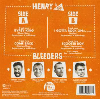 SP Henry & The Bleeders: Scooter Boy LTD | CLR