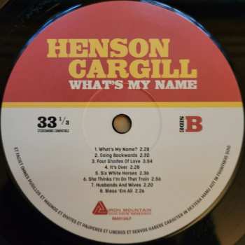 LP Henson Cargill: What's My Name LTD