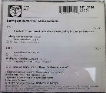 2CD Ludwig van Beethoven: Beethoven: Missa solemnis / Mozart: Prague Symphony