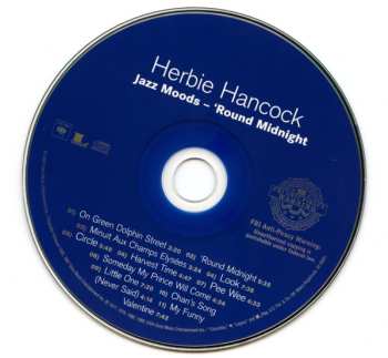 CD Herbie Hancock: Jazz Moods - 'Round Midnight