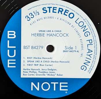 LP Herbie Hancock: Speak Like A Child