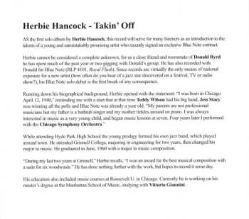CD Herbie Hancock: Takin' Off