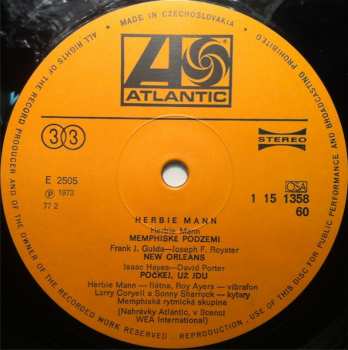 LP Herbie Mann: Memphis Underground