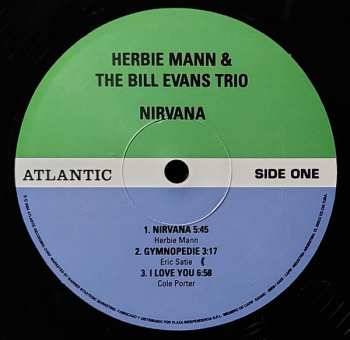 LP The Bill Evans Trio: Nirvana