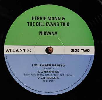 LP The Bill Evans Trio: Nirvana