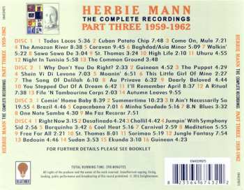 4CD Herbie Mann: The Complete Recordings - Part Three 1959-1962