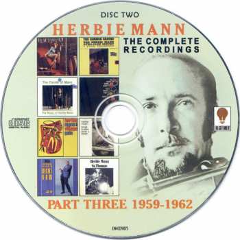 4CD Herbie Mann: The Complete Recordings - Part Three 1959-1962