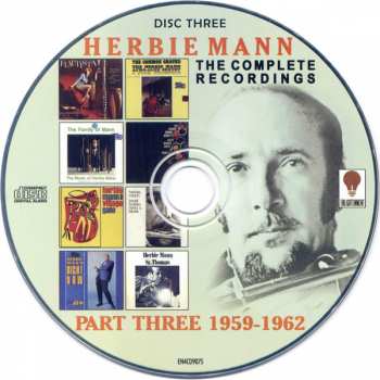 4CD Herbie Mann: The Complete Recordings - Part Three 1959-1962