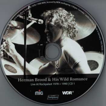 2CD/DVD Herman Brood & His Wild Romance: Live At Rockpalast 1978 + 1990