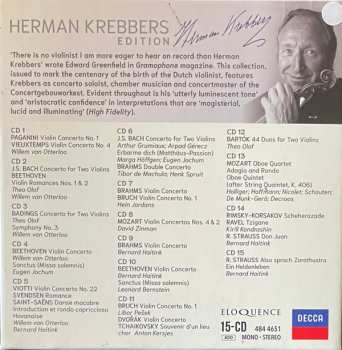 15CD/Set di cofanetti Herman Krebbers: Edition