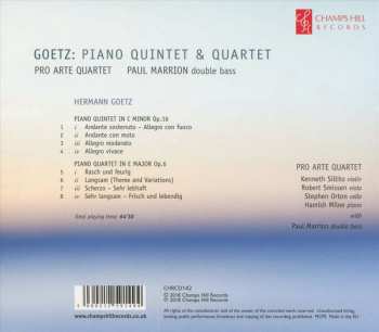 CD Hermann Goetz: Piano Quartet & Quintet