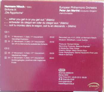 2CD Hermann Nitsch: Sinfonie IX "Die Ägyptische"