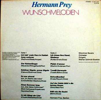 LP Hermann Prey: Wunschmelodien